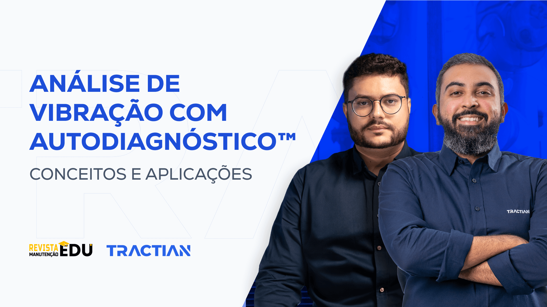 banner do curso: Curso de Análise de Vibração com Autodiagnóstico™: Conceitos e Aplicações