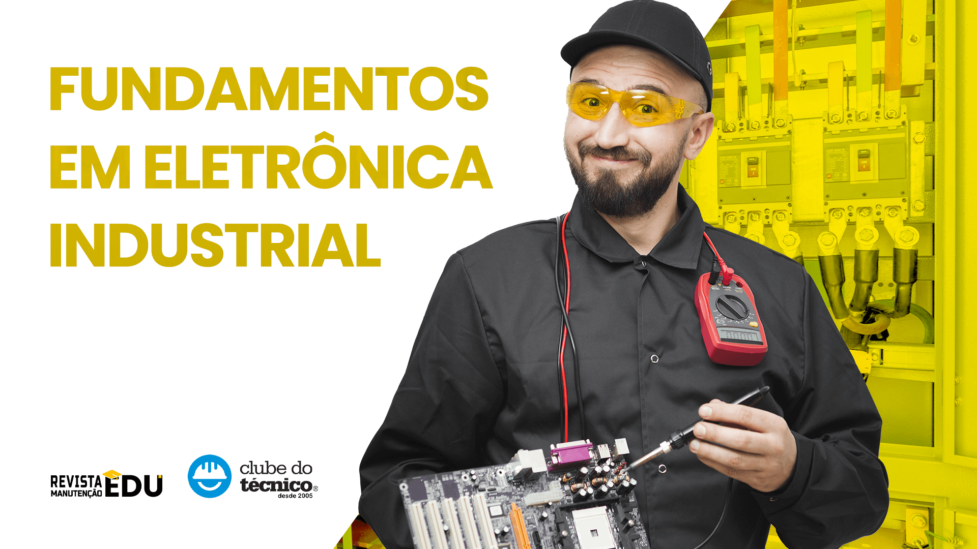 banner do curso: Fundamentos em Eletrônica Industrial